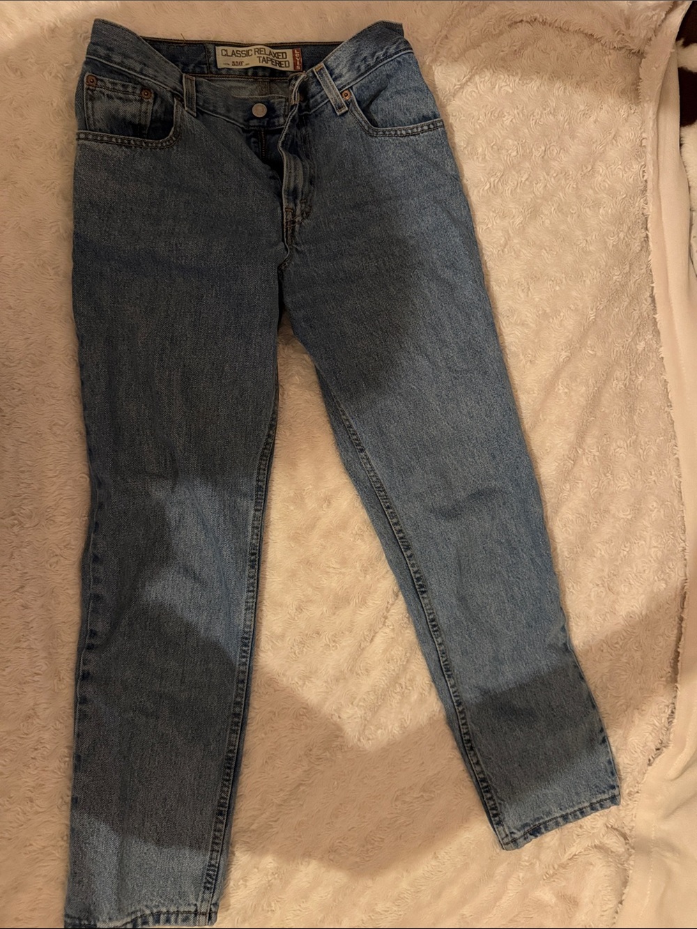 Levi Classic Relaxed Tapered Women's Jeans - Light Blue 4s